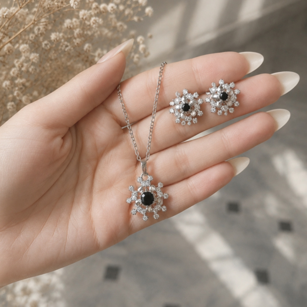 Silver Jewelry Set