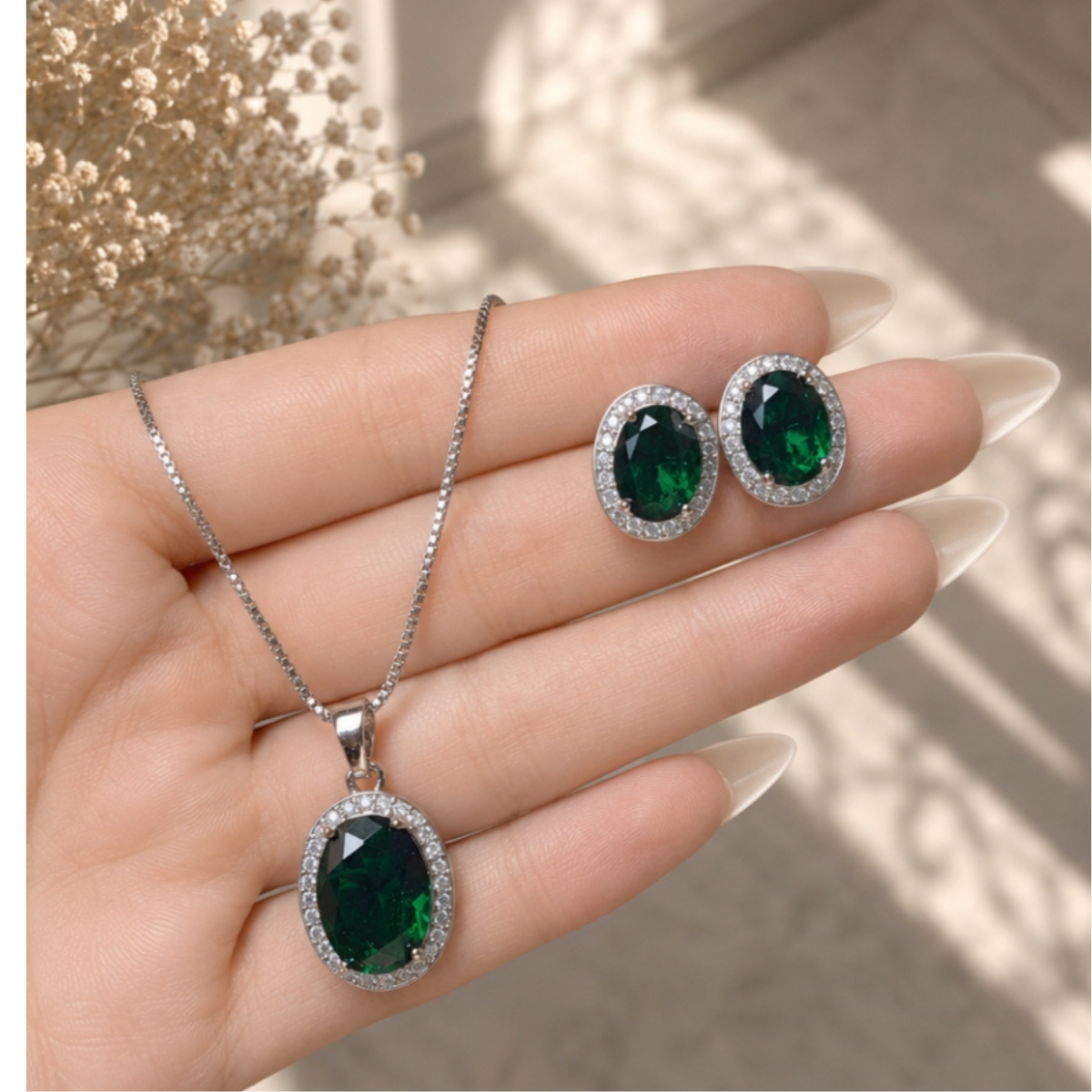 Silver Jewelry Set