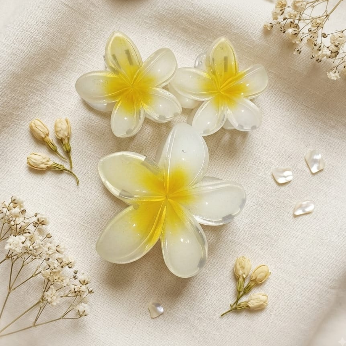 Flower Claw Clip Set - Image 3