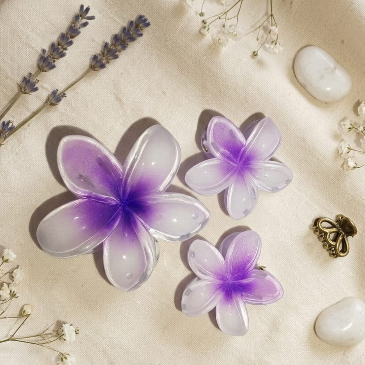 Flower Claw Clip Set - Image 2