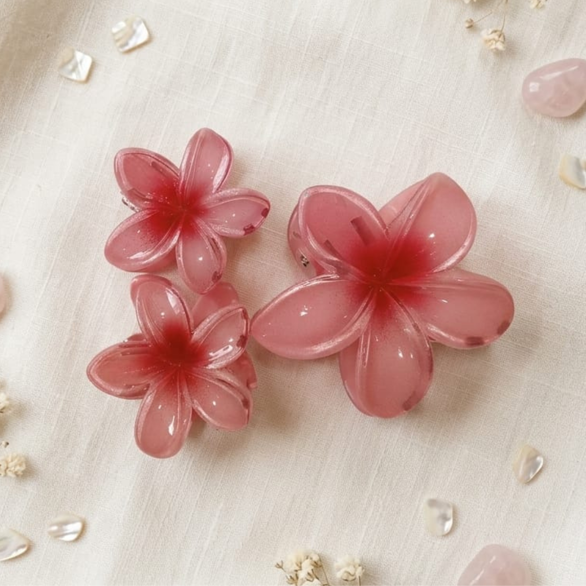 Flower Claw Clip Set - Image 4
