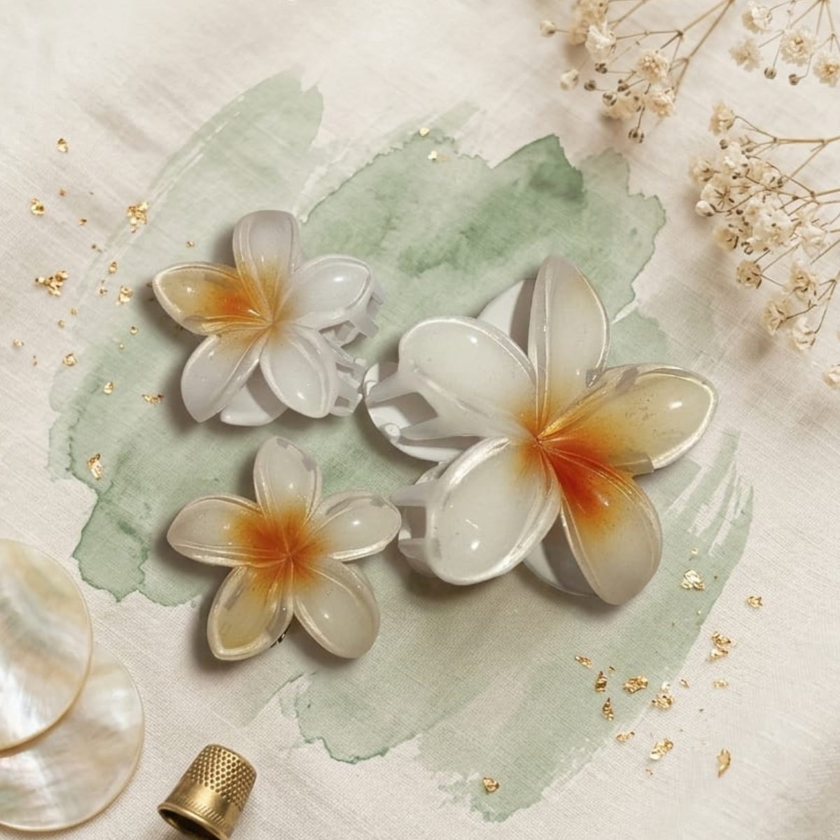Flower Claw Clip Set - Image 5