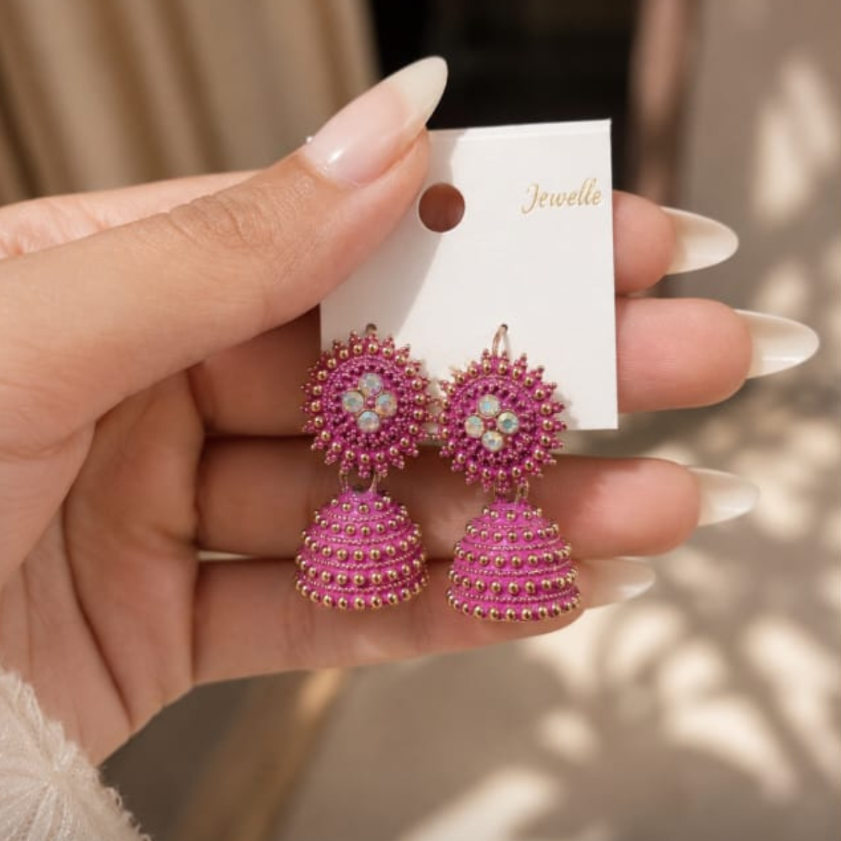 Jhumki Earrings - Image 2