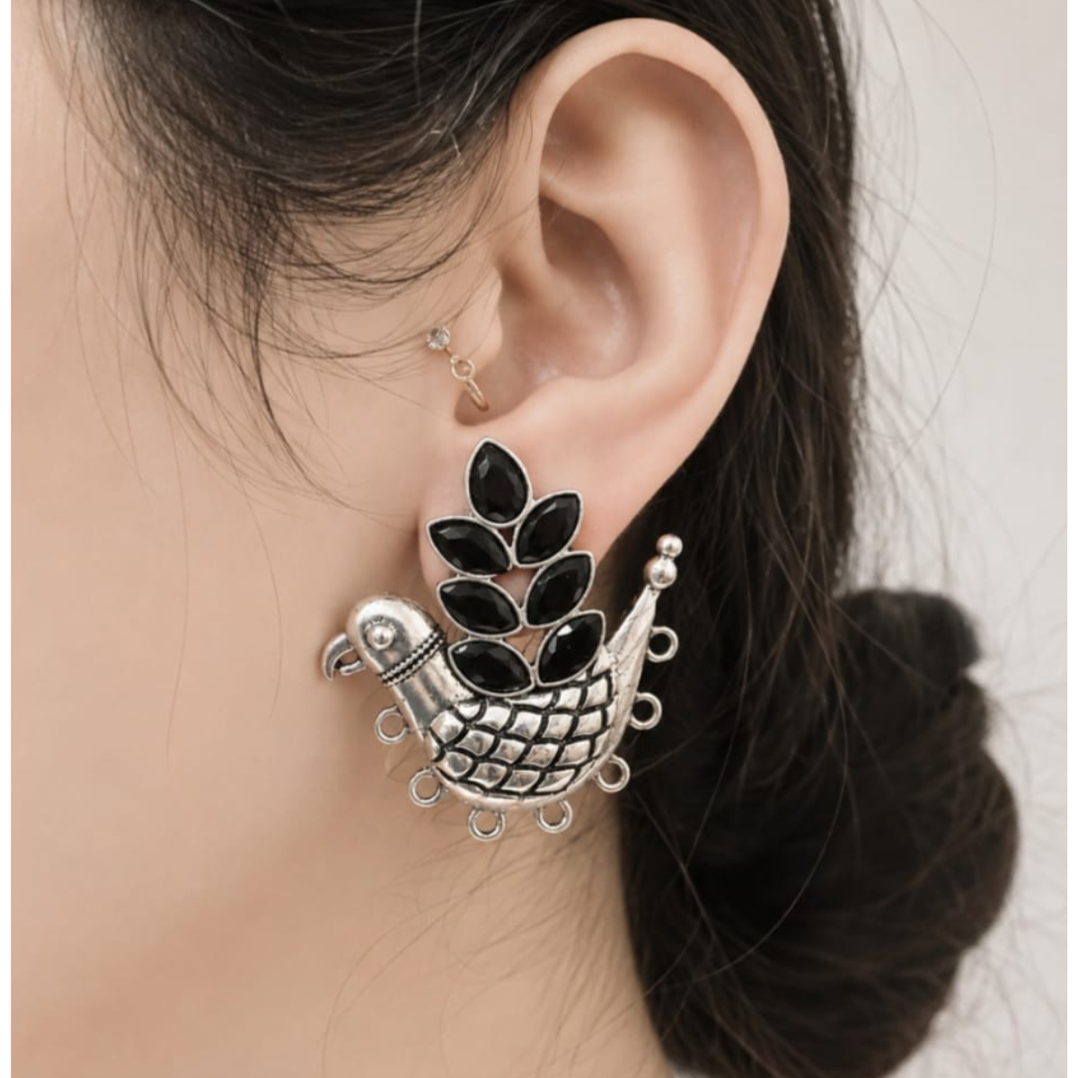 Peacock Earrings