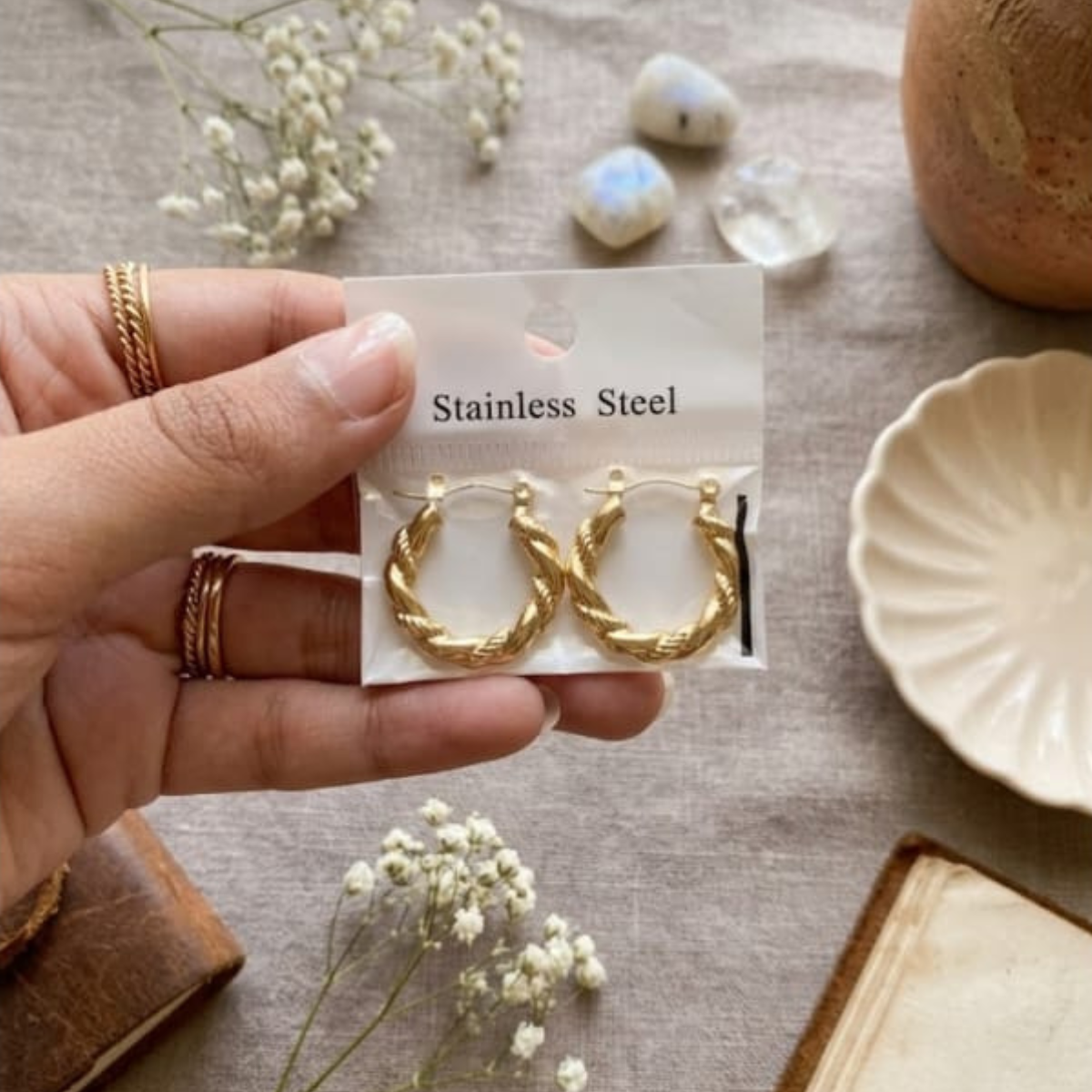 Stainless Steel Earrings